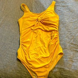 Pink Blush Maternity Onepiece Swimsuit